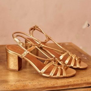 Sézane Gloria sandals 37, US 7